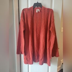 Anthropologie Meadow Rue Priscilla Pointelle Cardigan Sweater